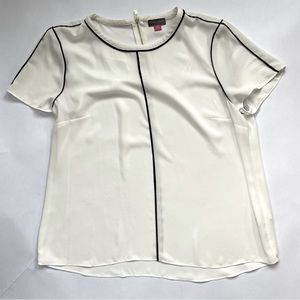Vince Camuto Blouse with back zipper